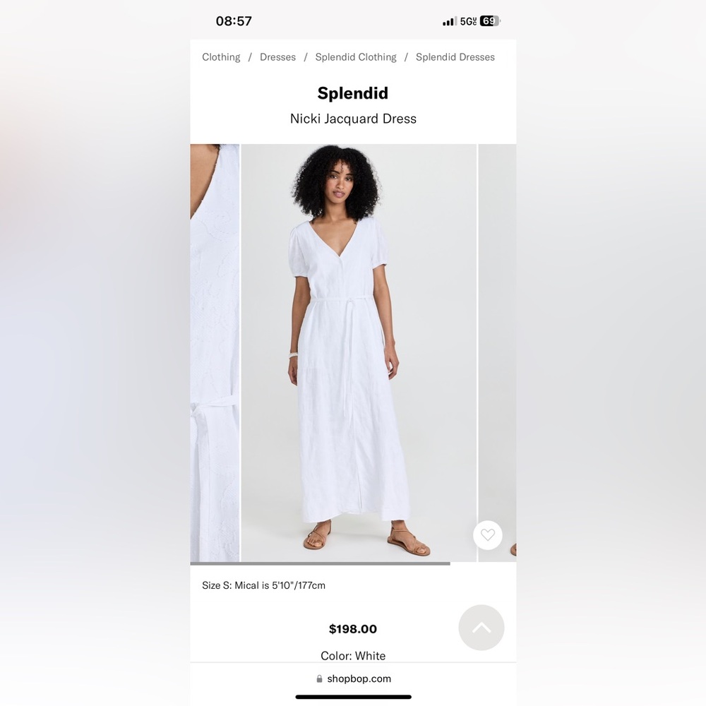 Maxi Dress Splendid
Nicki Jacquard Dress